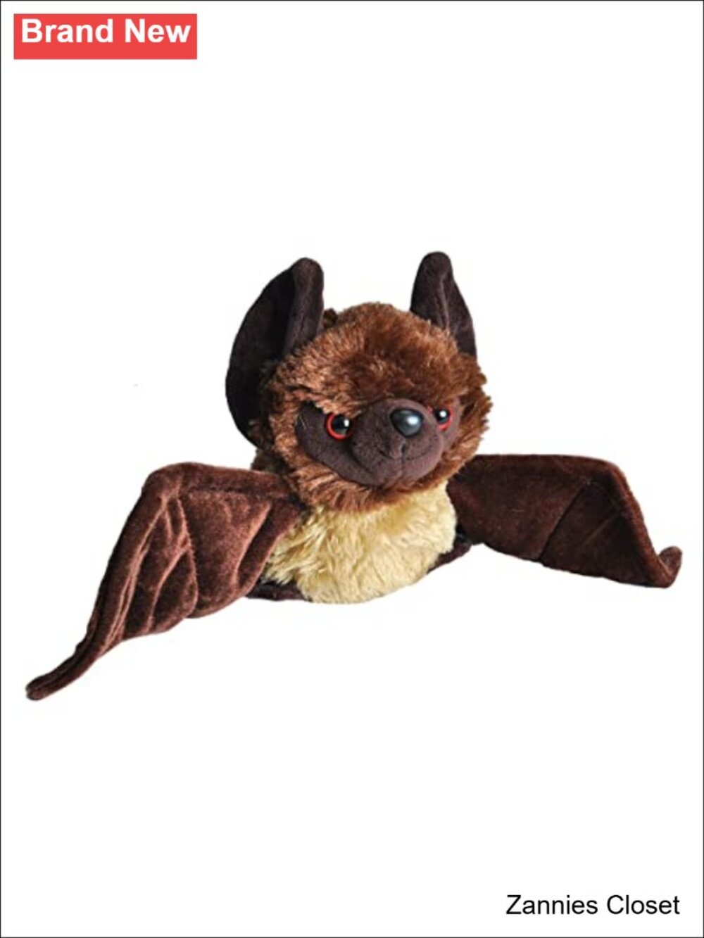 👻 Hug’ems Mini Bat Stuffed Animal 7" Plush Toy Gift for Kids